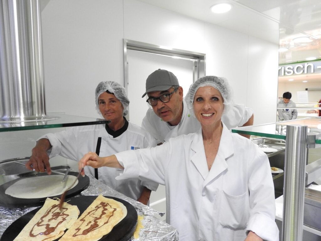 Franzoesische Crepes in Mensa Tanja Buchna