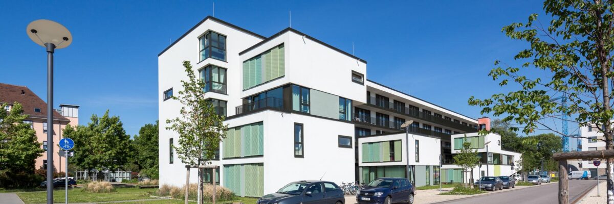 Studentenwerk Augsburg Wohnanlage Heinz Ruehmann Strasse 03