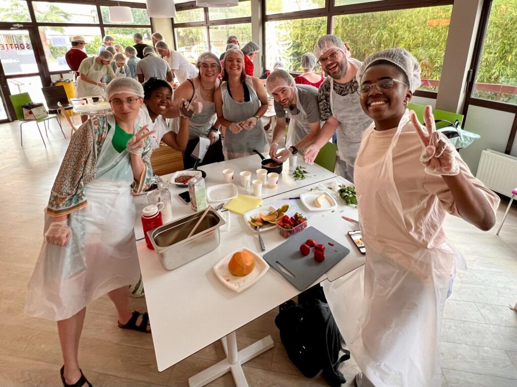 Studierenden Kochwettbewerb in Nizza 2023 Agnes Mayer