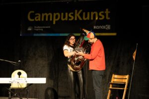 35. CampusKunst: Texte, Töne und eine Tuba 3 35. CampusKunst Timian Hopf